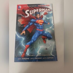 DC Comics Superman Vol.2 Secrets and Lies Paperback New 52